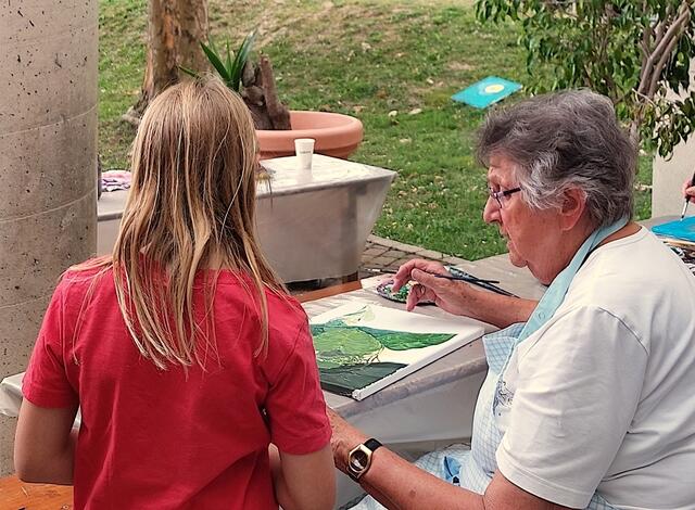 Austausch und Fachsimpeln zwischendurch... | Foto: Lea-Céline Ambrusch