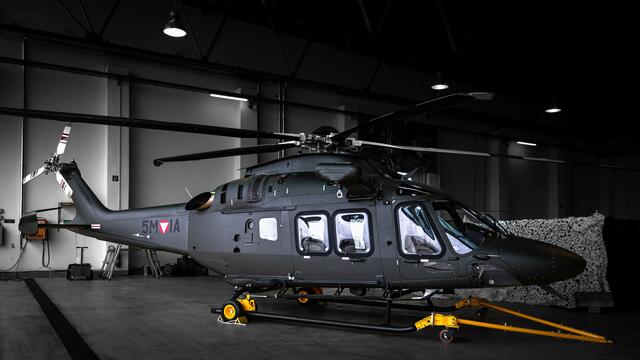 Der Leonardo AW169M  | Foto: Christian Nowotny