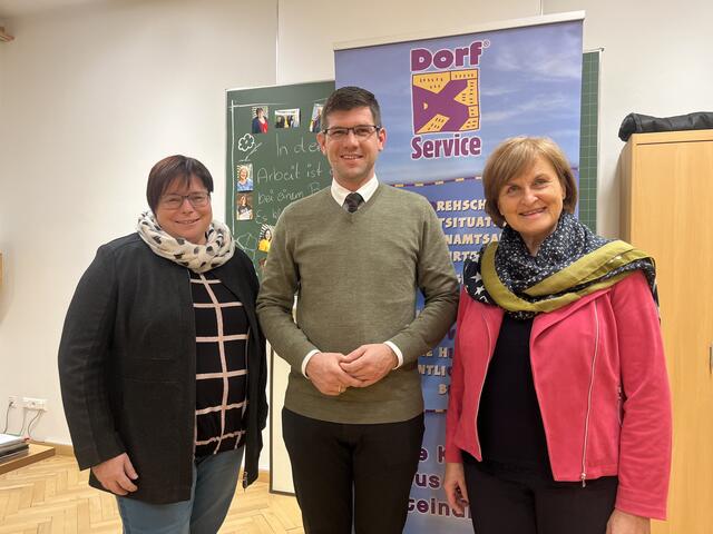 Geschäftsführerin Claudia Stöflin, LR Martin Gruber und Obfrau &amp; Gründerin Eva Altenmarkter-Fritzer (von links) | Foto: Büro LR Gruber/Posch
