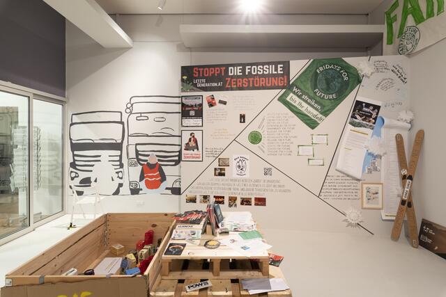 Der gestaltete Ausstellungsraum im Ferdinandeum. | Foto: © Maria Kirchner 
