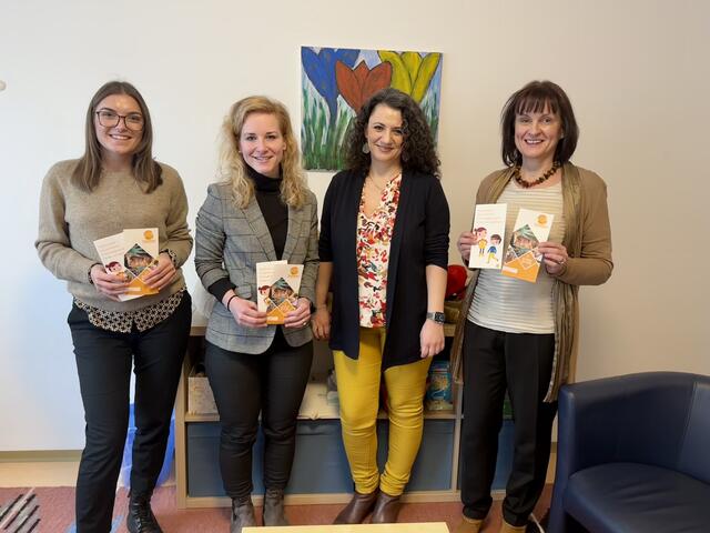 (v.l.:) Die SPÖ-Landesfrauengeschäftsführerin Laura Wiednig mit Eva-Maria Holzleitner (SPÖ), Daniela Schindler und Renate Heitz (SPÖ) beim Besuch der Sozialeinrichtung Tandem in Wels. | Foto: SPÖ Oberösterreich