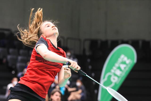Badminton-Ass Chiara Rudolf bei den Austrian Open | Foto: GEPA