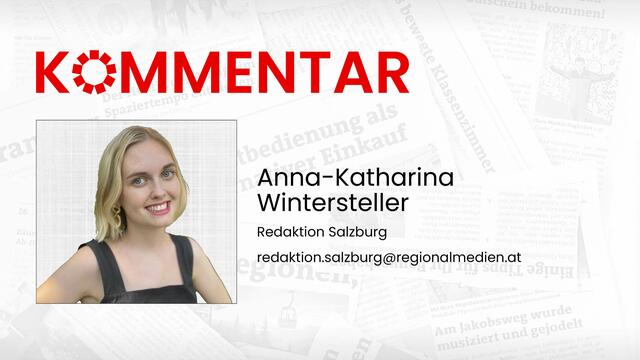 Der heutige Kommentar von Bezirksblätter Salzburg Redakteurin Anna Wintersteller behandelt das Thema Stress zur Weihnachtszeit. 
 | Foto: RegionalMedien Salzburg