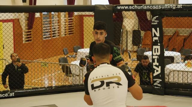 Firat Elmas bot bei den MMA Staatsmeisterschaften eine starke Leistung und holte sich den zweiten Platz. | Foto: Valhalla