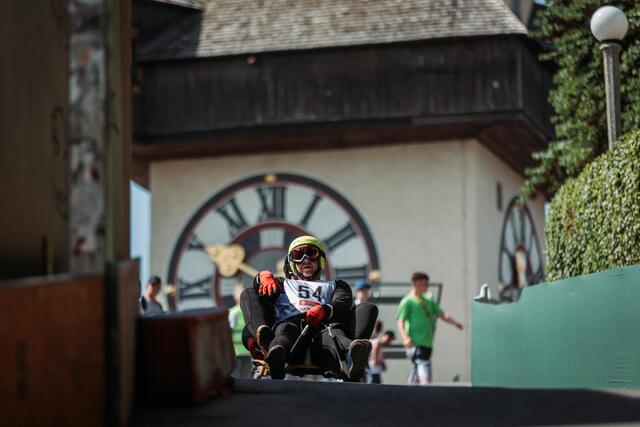 Schlossberg-Rodler Andreas Spiss-Laurent und Philipp Kuen (AUT), Mitte Juni 2022 | Foto: GEPA