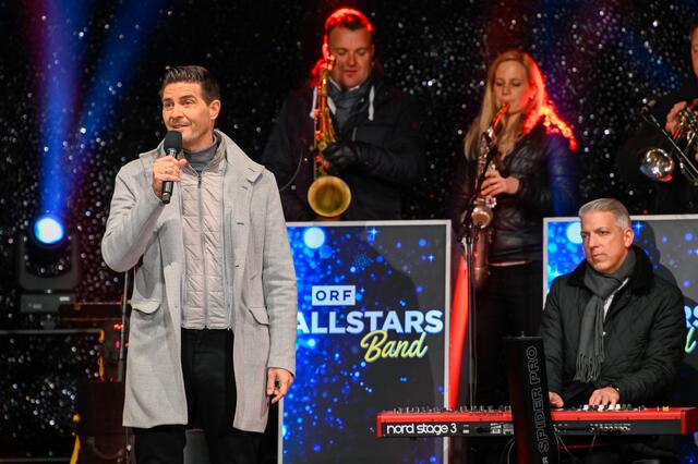Norbert Oberhauser werkt mit der "ORF Allstars Band". | Foto: ORF/Thomas Jantzen