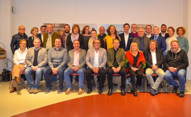 Angelobung Bürgermeister &amp; Gemeinderat für die Periode 2022-2027. | Foto: Bad Sauerbrunn 