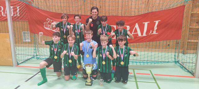 Jubel ist angesagt: FC Wacker Innsbruck gewinnt den U13-Bewerb, | Foto: Union
