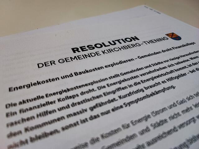 Eine Resolution zur Entlastung der OÖ-Gemeinden hat Kirchberg-Thening auf Antrag der SPÖ beschlossen. | Foto: SPÖ Kirchberg-Thening