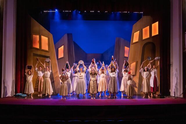 Das Familienmusical „Betlehem“ erzählt die Geschichte der Menschen, die zur Volkszählung kamen. | Foto: Simon Kupferschmied