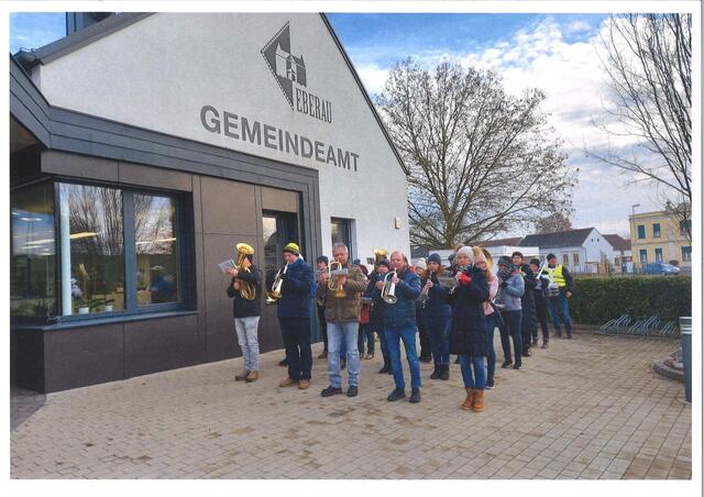 Der Musikverein Eberau zog spielend durch Eberau und Kulm. | Foto: Musikverein Eberau
