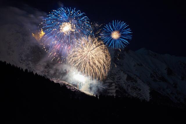 Das traditionelle Feuerwerk auf der Seegrube | Foto: zeitungsfoto.at