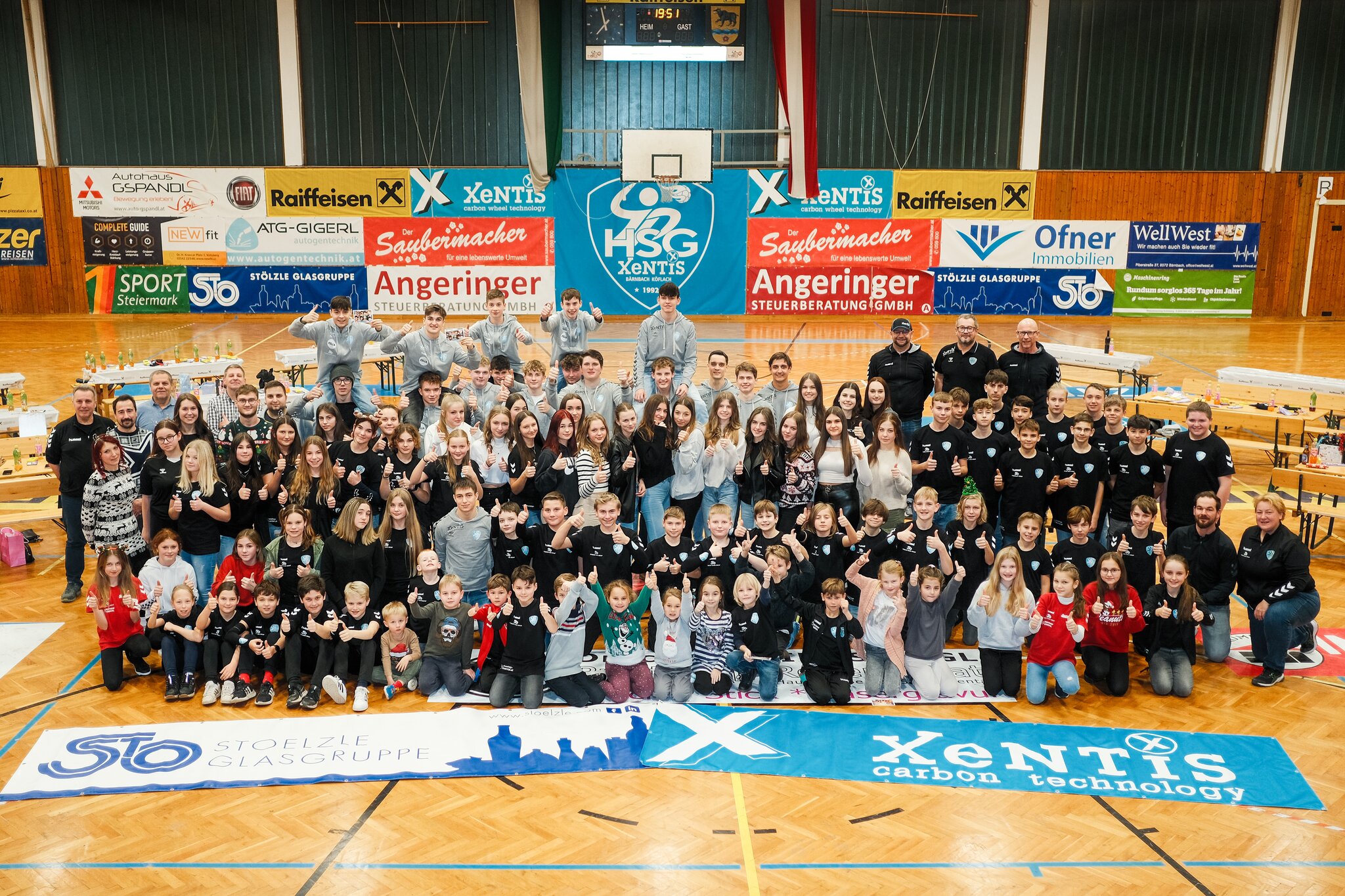 HSG XeNTiS Bärnbach/Köflach: Abschlussfeier mit über 100 Handballern - Voitsberg