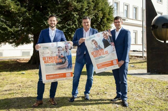 Die Initiative "Betriebsnachfolge - fließend übergeben, erfolgreich starten" wird wieder verlängert. | Foto: Büro LR Schuschnig