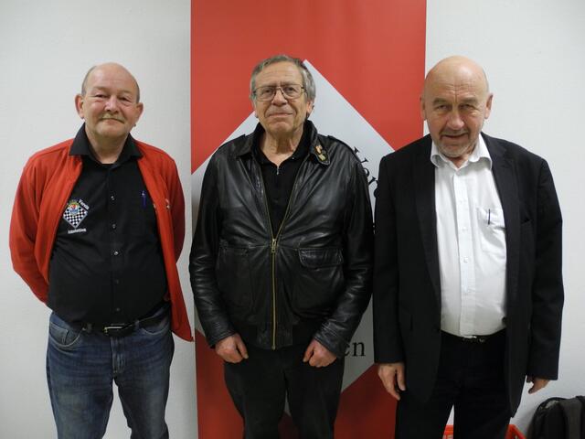 Obmann G. Rauscher, Präsident Mag. C. Kindl, Schiedsrichter Ing. P. Stadler