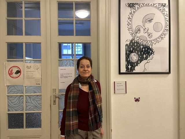 Philippa Wotke ist die Leiterin des Karwan Haus in der Josefstadt.  | Foto: Tobias Schmitzberger