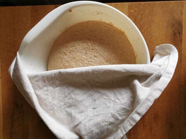 Alle Zutaten zu einem geschmeidigen Teig verkneten. | Foto: Katrin Ebetshuber