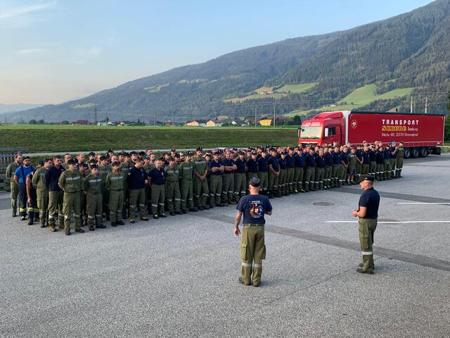 KAT-ZUG II Einsatz in Treffen | Foto: Privat