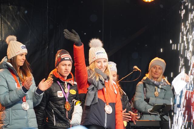 Teresa Stadlober (Archivbild) freute sich in Oberstdorf über ihr bisher beste Leistung in dieser Weltcup-Saison. | Foto: RegionalMedien Salzburg