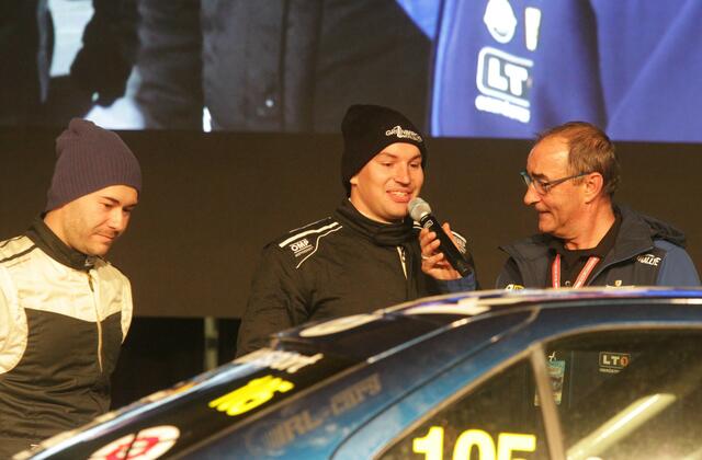 Der 25jährige Schwertberger Bernhard Grasserbauer mit seinem 28jährigem Co Guido Frühwirth aus Perg.