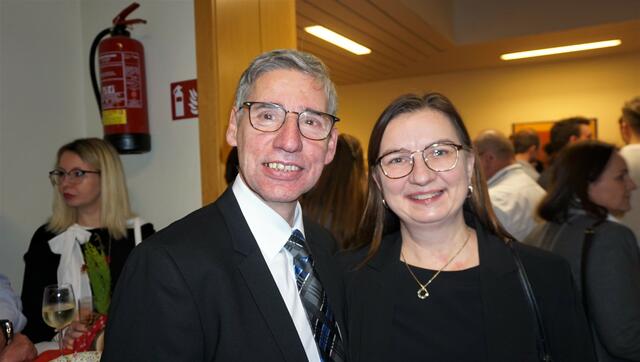 Inhaber des Familienbetriebes Allzweckhandel Melcher in Bad St. Leonhard Harald Melcher mit Gattin Gemeinderätin Sonja Melcher