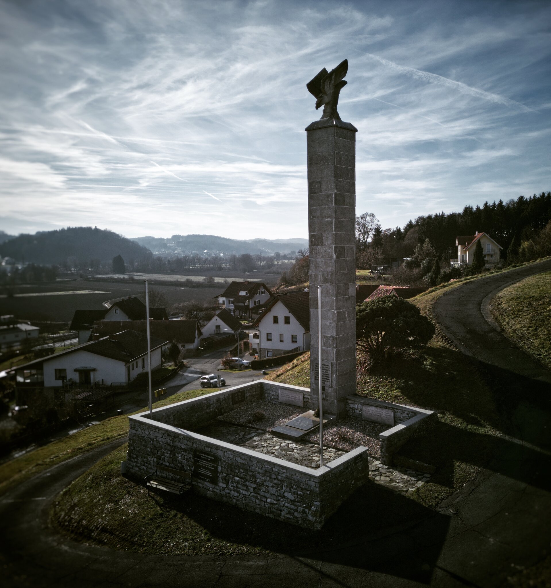 Treue um Treue Fallschirmjäger Denkmal Steiermark