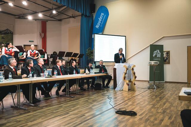 Die 67. Generalversammlung mit zahlreichen Ehrengästen fand in Nauders statt. | Foto: Gabriel Kollreider