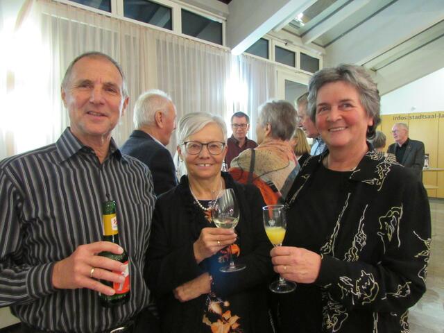 Hubert und Gerda Marth im Gespräch mit Claudia Geiger. 