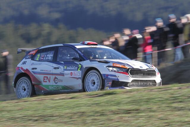 Simon Wagner mit Co Gerald Winter musste sich in der Königswiesen-Arena nur seinem Bruder Julian geschlagen geben. 