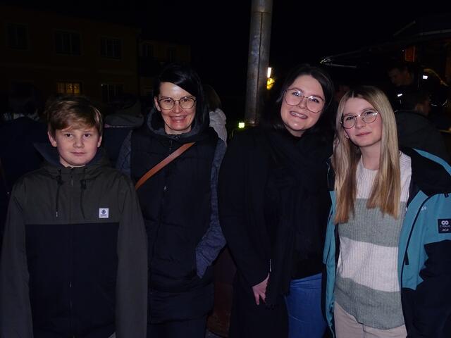 Jonas, Christina, Stefanie und Anna-Lena Helm