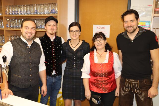 Andreas Duller, Christoph Bolob, Heidi Rebernig, Renate Hollauf und Martin Rebernig