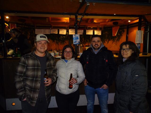 Florian Prokesch mit Julia, Stefan und Heidi Schweighuber