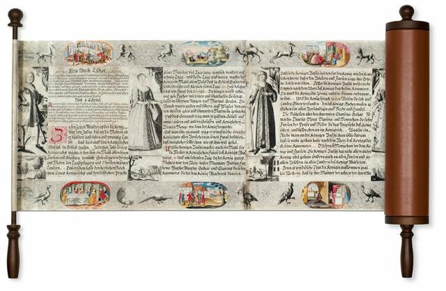 Ein bekanntes Werk: die Esther-Rolle. | Foto: Mediathek