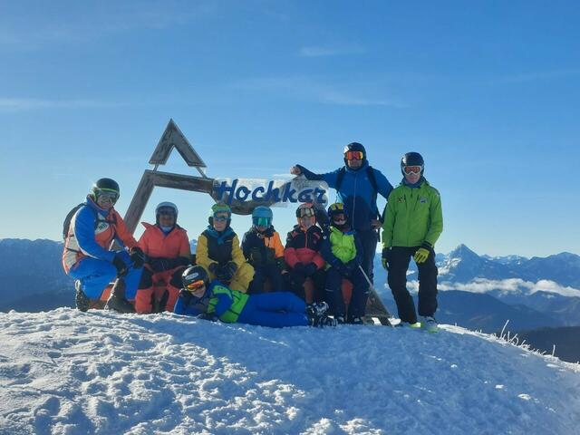 Die Sportunion Allhartsberg hielt ihren traditionellen Skikurs am Hochkar ab. | Foto: Union Allhartsberg
