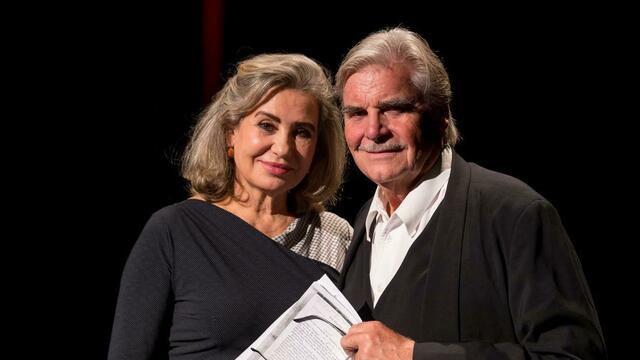 Gemeinsam treten Brigitte Karner und Peter Simonischek im Stück "Liebe auf den letzten Metern" in der Komödie Graz auf. | Foto: Komödie Graz