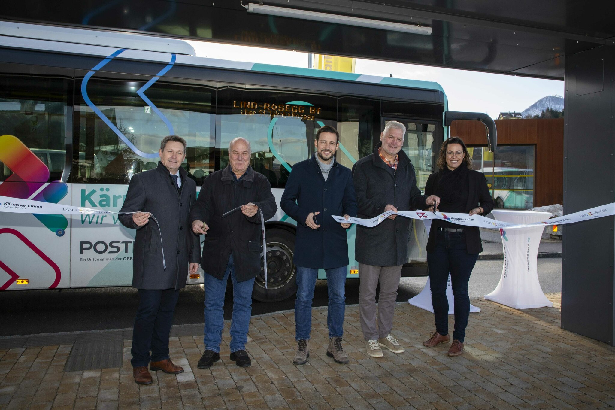 St. Jakob im Rosental Neuer Mobilitätsknoten wurde feierlich