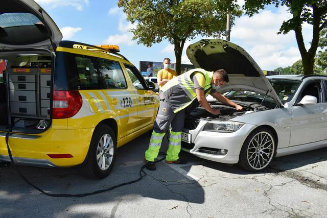 Über 85.000 Einsätze der ÖAMTC-Pannenhilfe gab es 2022 in der Steiermark. Mit 233 Einsätzen täglich blieb man knapp unter Vorjahresniveau. | Foto: Aloisia Gurtner