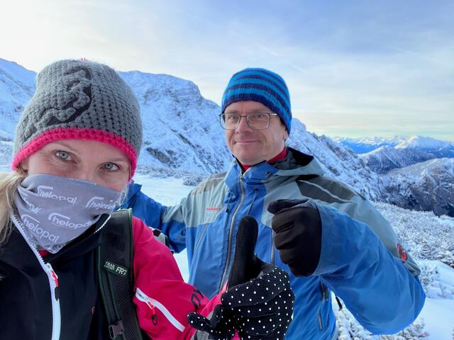 Mit dabei: Bernhard und Maria Gruber von Helopal.