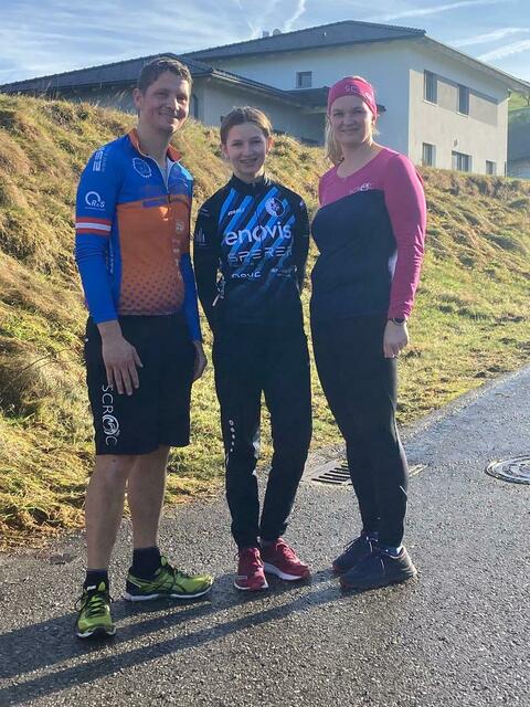 Familie Kerschbaumer, Wolfgang, Marlene und Bettina.