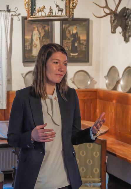 Natur trifft Augmented Reality Mit der Gräfin von Lamberg auf