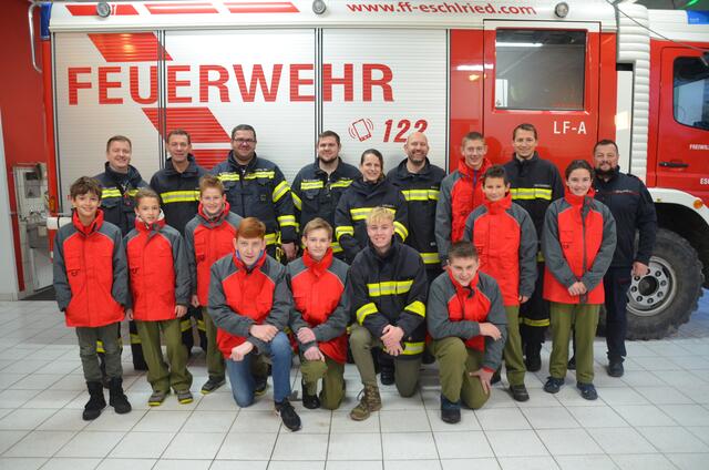 Das Team der Freiwilligen Feuerwehr Eschlried schreibt das Gemeinschaftsleben groß. | Foto: Andreas Gadermair
