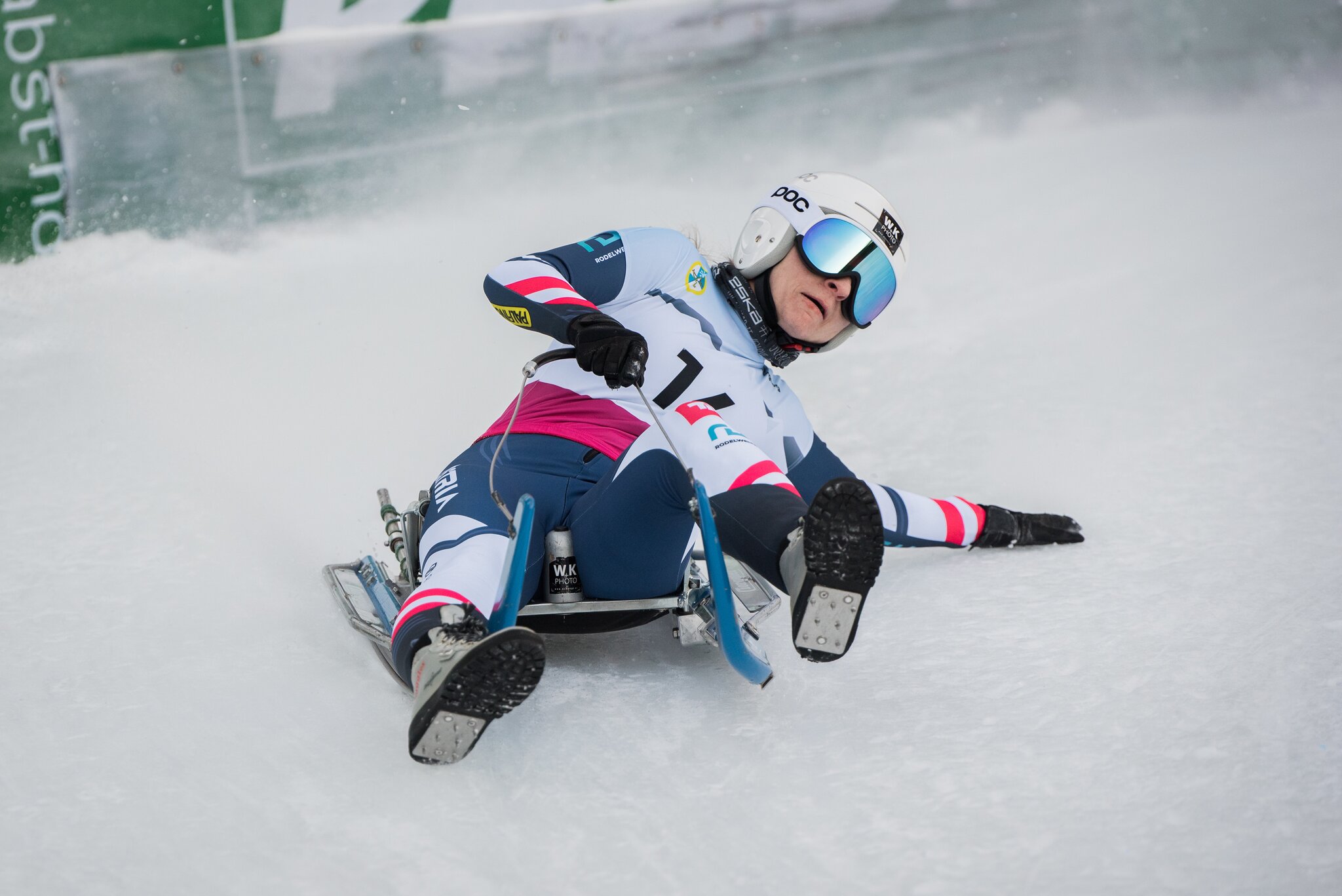 Rodelfloh im Einsatz DoppelWeltcup im Rennrodeln auf Naturbahnen im