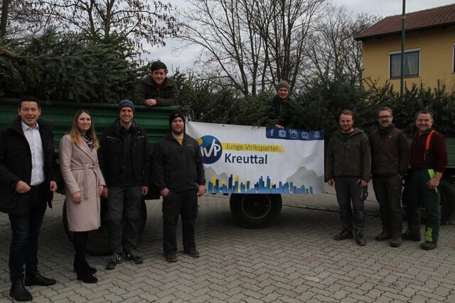 Kurt Hackl, Claudia Pfeffer, Mario Flandorfer, Simon Sperl, Alexander Chaloupka, Georg Diewald, Lukas Kohlfock, Matthias Meißl &amp; Markus Koller | Foto: JVP Kreuttal