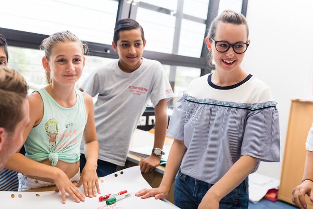 Jugendliche wissen oft noch sehr wenig über ihre Stärken. | Foto: Teach for Austria/David Blacher