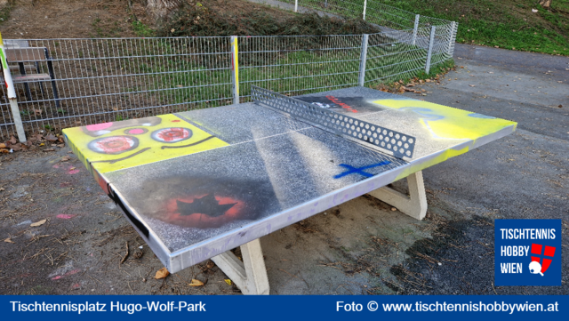 Tischtennis Kunst im Hugo-Wolf-Park - Döbling | Foto: Tischtennis Hobby Wien