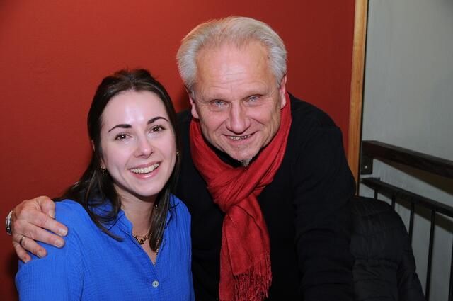 Michael Lauda und seine Nachfolgerin als Präsidentin der Bad Vöslauer Faschingsgilde, Sophie Wochoska | Foto: Helga Nitsche