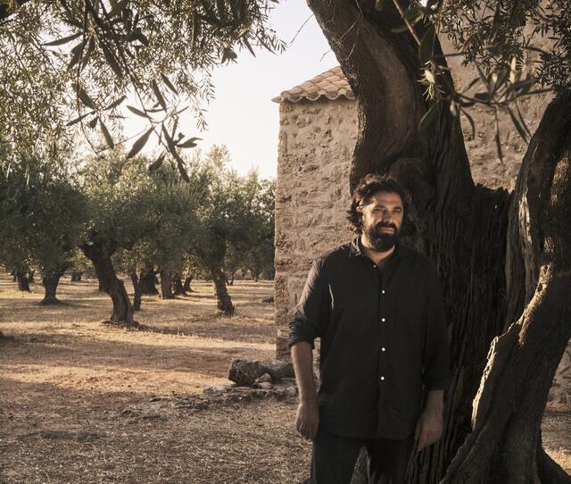 Konstantin Filippou holt Klassiker vom griechischen Olivenanbau nach Österreich. | Foto: Per-Anders Jörgensen