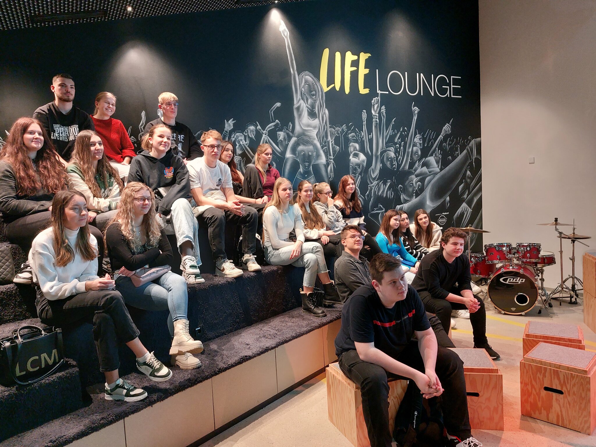BHAK Braunau: Besuch beim Life Radio Linz - Braunau