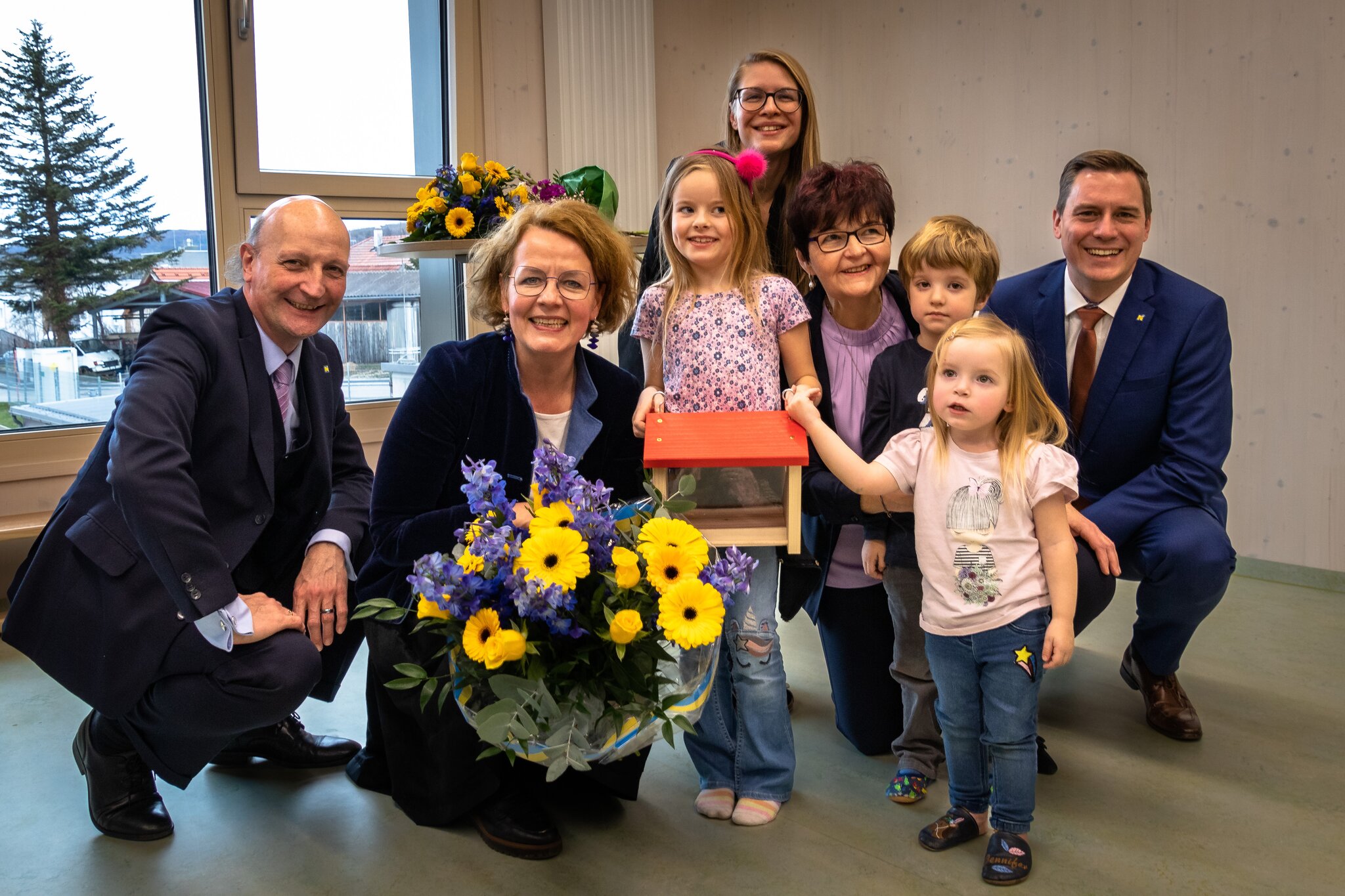 Eröffnungsfeier in Tulbing: Eröffnung des nigelnagelneuen Kindergarten