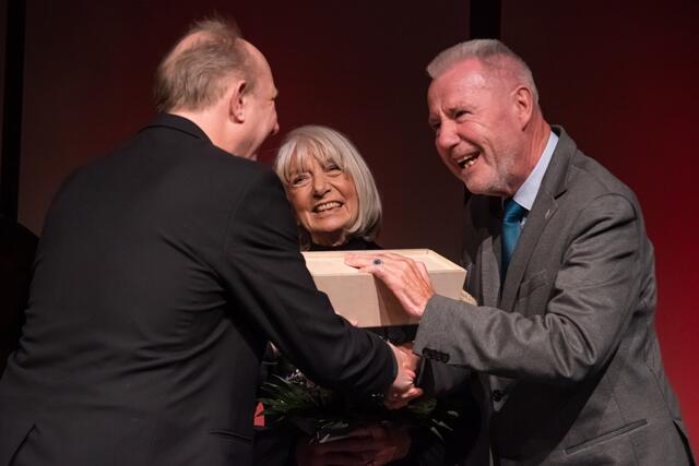 Roland Guggenbichler, Erika Pluhar, Klaus Schneeberger. | Foto: Rudolf Wehrl